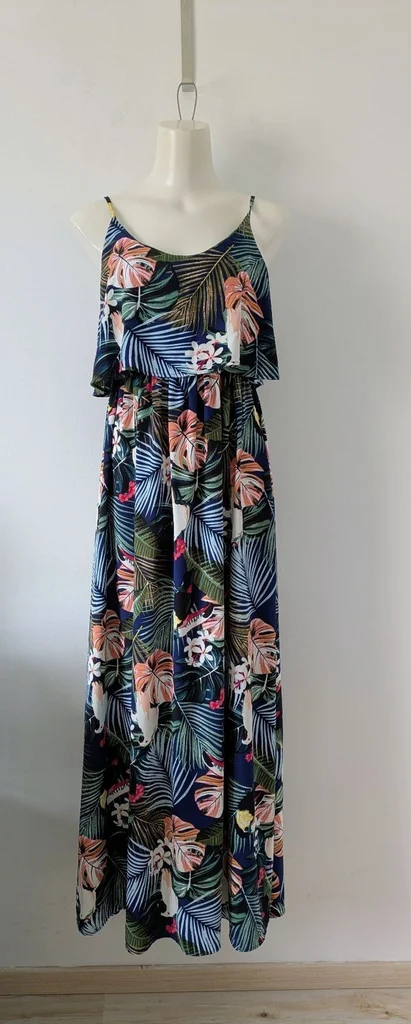 Robe longue à bretelles - Belcci - taille S/M